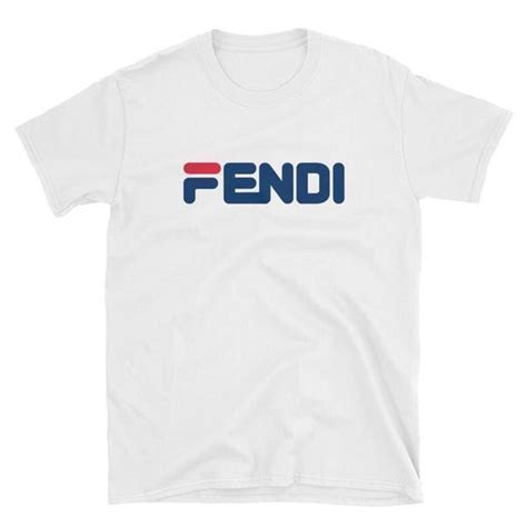 fendi per fila t shirt|fila x fendi clothing.